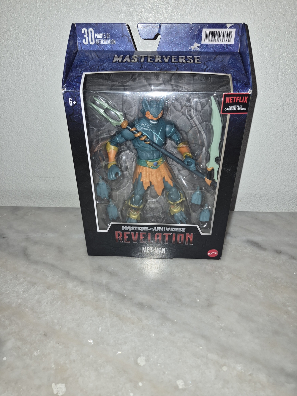 Mattel Masters of the Universe Revelation Mer-Man Action Figure - New
